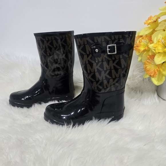 Michael Kors Tall Rain Boots Size 10 - Picture 12 of 14